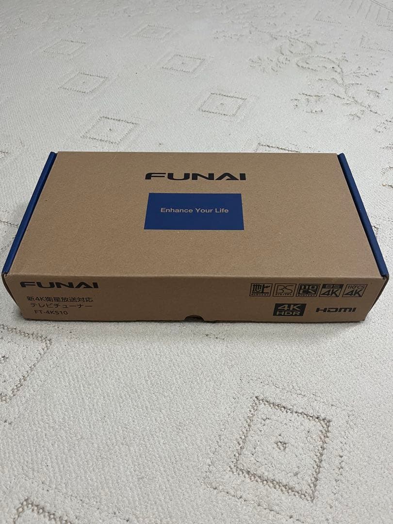 新4K衛星放送対応テレビチューナーFT-4KS10【新品未使用】