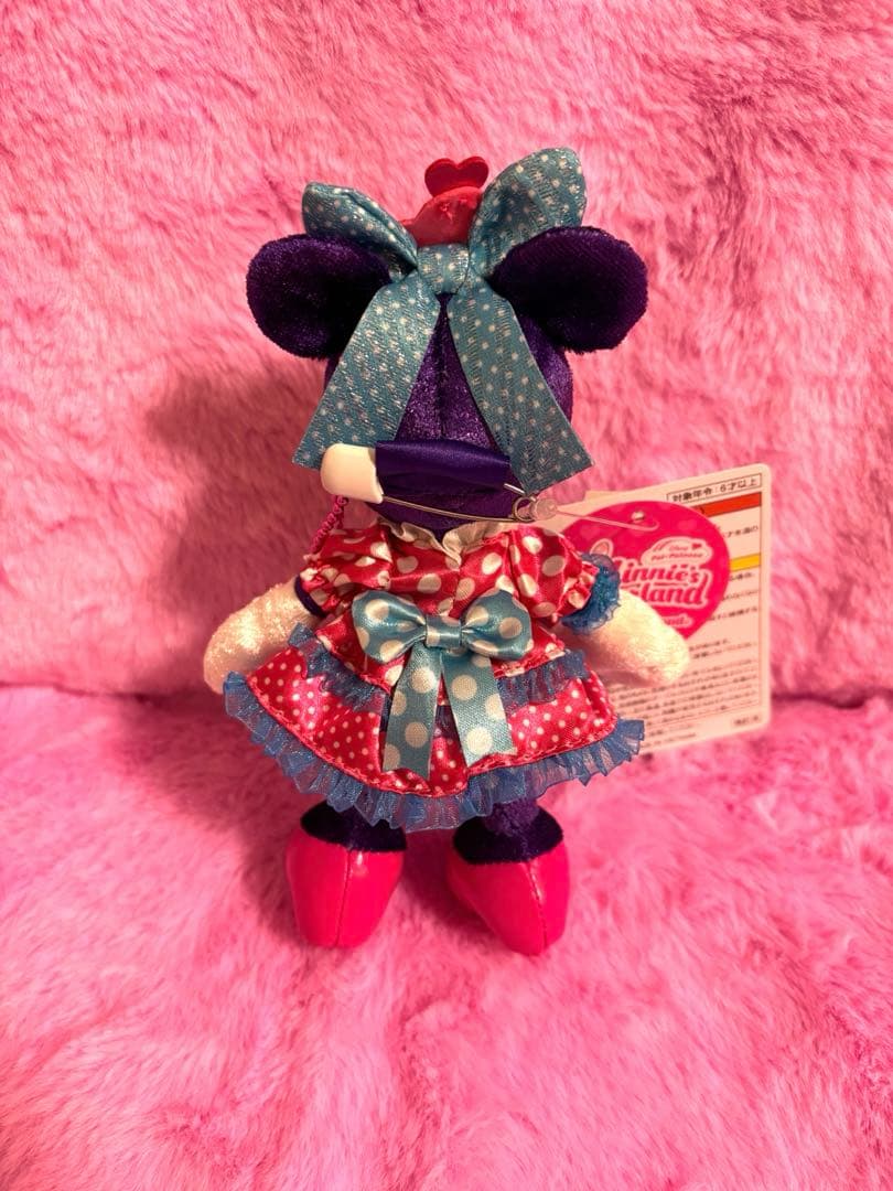 ミッキー ミニー ぬいぐるみバッジ ミニパル ミニファン 2点セット