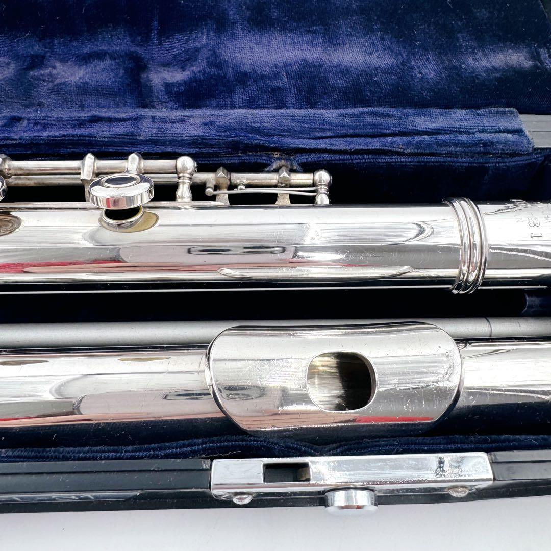 ✨磨き済み 頭部管銀製✨YAMAHA ヤマハ フルート YFL-31 Eメカ付き