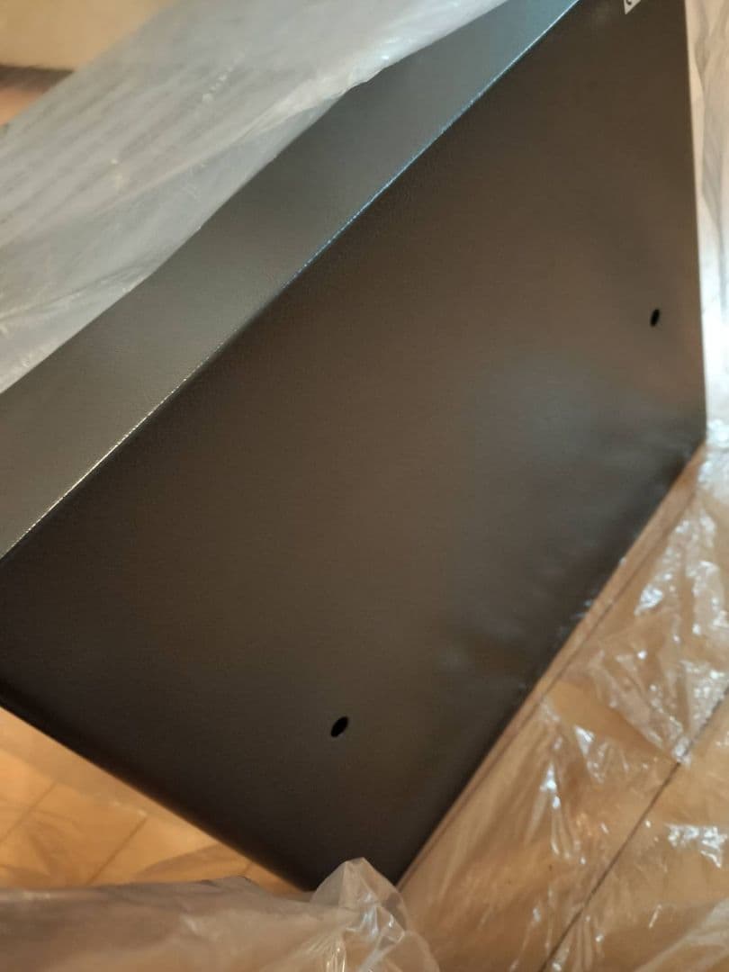 新品) NATRKE テンキー 金庫 黒