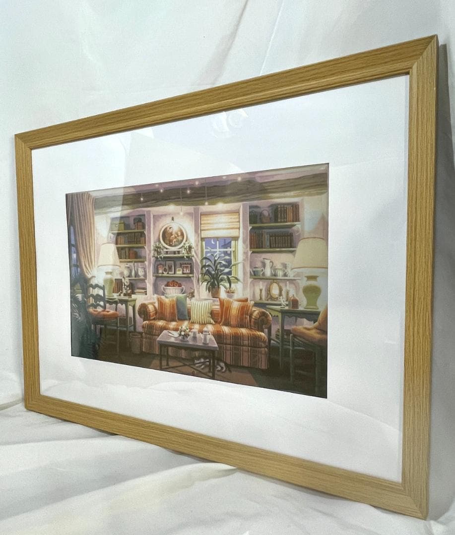 【新品】笹倉鉄平 『お気に入りの居場所』　ポスター 額付　アクリル