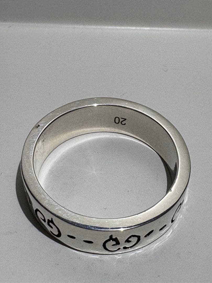 GUCCI　ブランデット インターロッキング 刻印サイズ:20号