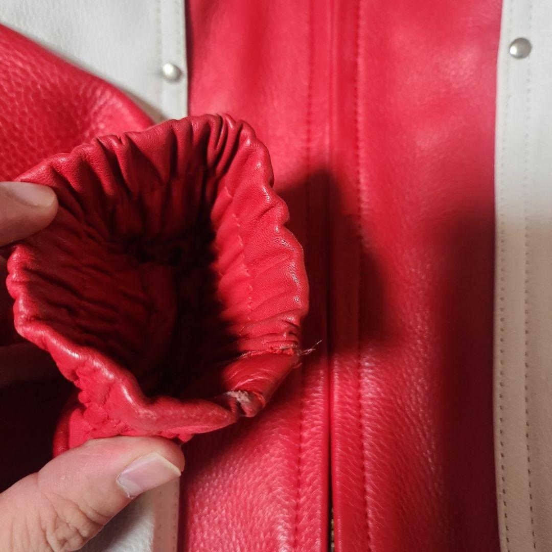 SCHWANTZ　LUCKY STRIKE　SUZUKI　レザージャケット　3L