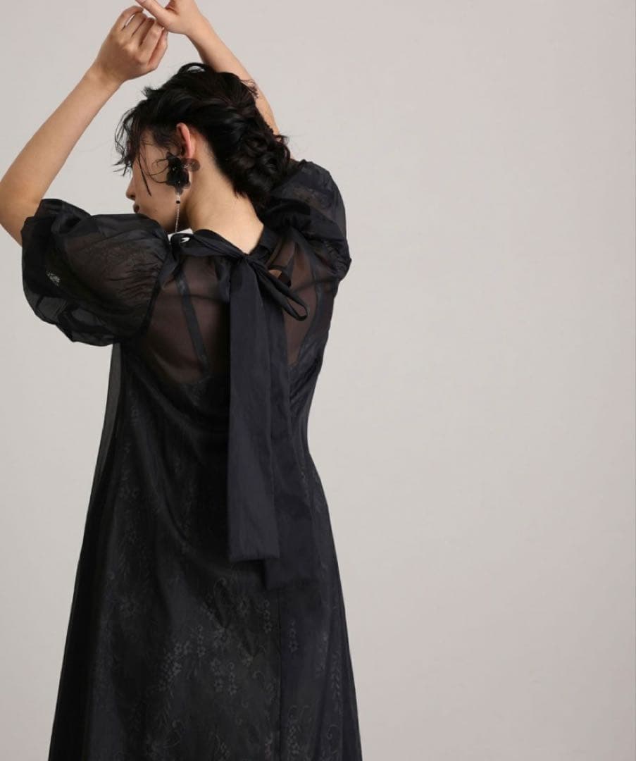 atro 結婚式 パーティー オケージョンドレス マタニティ シアー Aライン