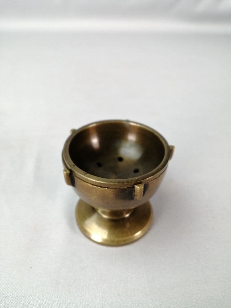 【茶事具】金森紹栄造　唐銅七種蓋置　蓋置　蓋置197