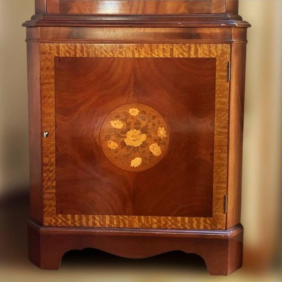 英アンティーク コーナーキャビネット