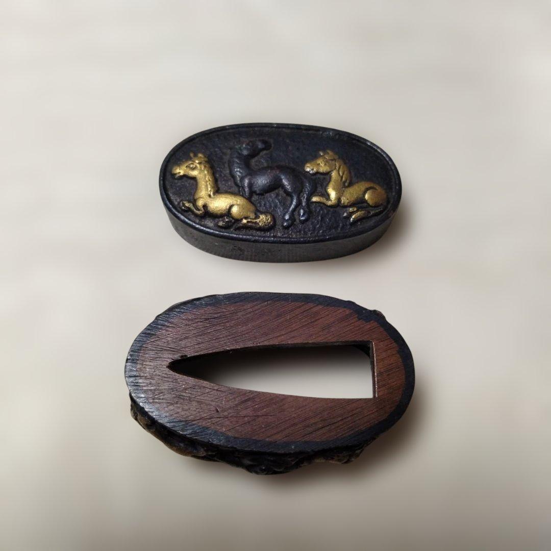 新春セールヴィンテージ刀剣の縁金物と口金物