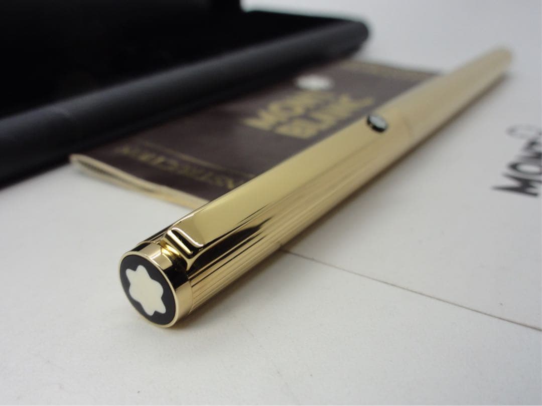 ⭐️モンブラン⭐️金運を呼ぶ総金張り⭐️稀少度の高いNo2147⭐️S-ラインモデル⭐️