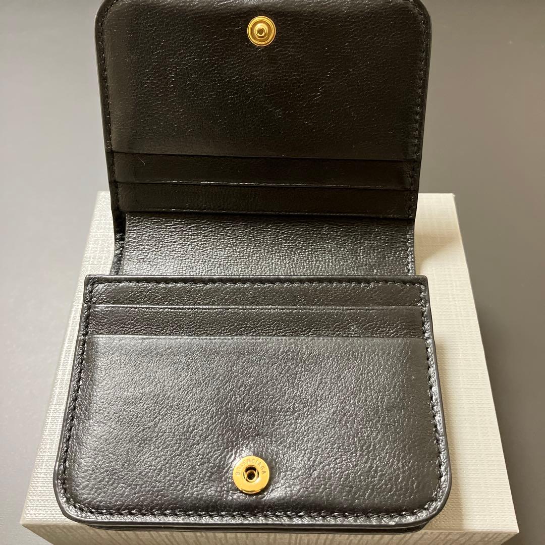 バレンシアガ　黒のミニザイフ