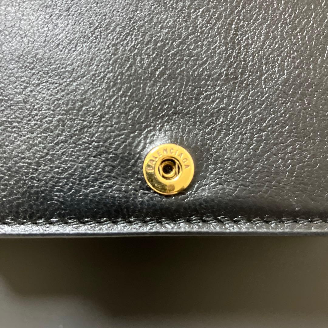 バレンシアガ　黒のミニザイフ