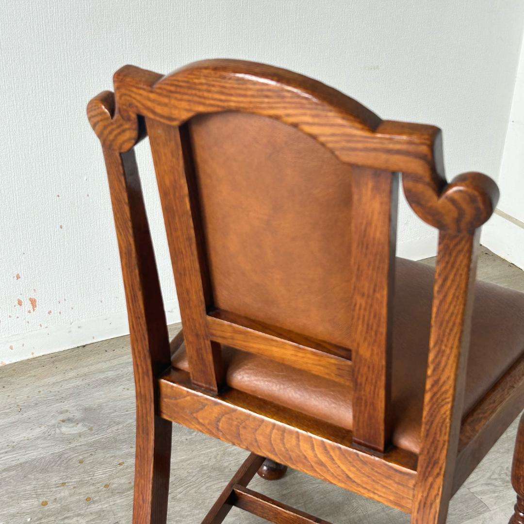 イギリス アンティーク 家具 ダイニング チェア 1930年頃 椅子 591A2