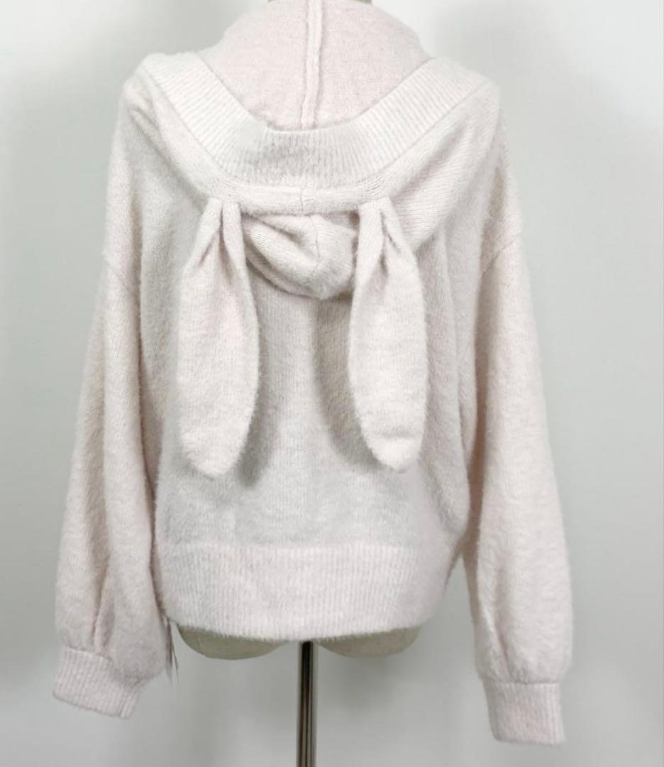 ジェラピケ　ジェラートピケ　ウサギ耳　ルームウェアセット