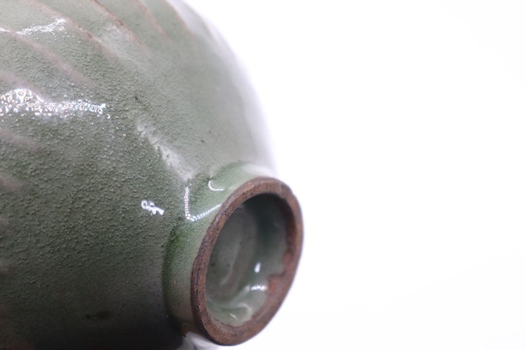 中国　耀州窯　青磁碗　送料込み250807