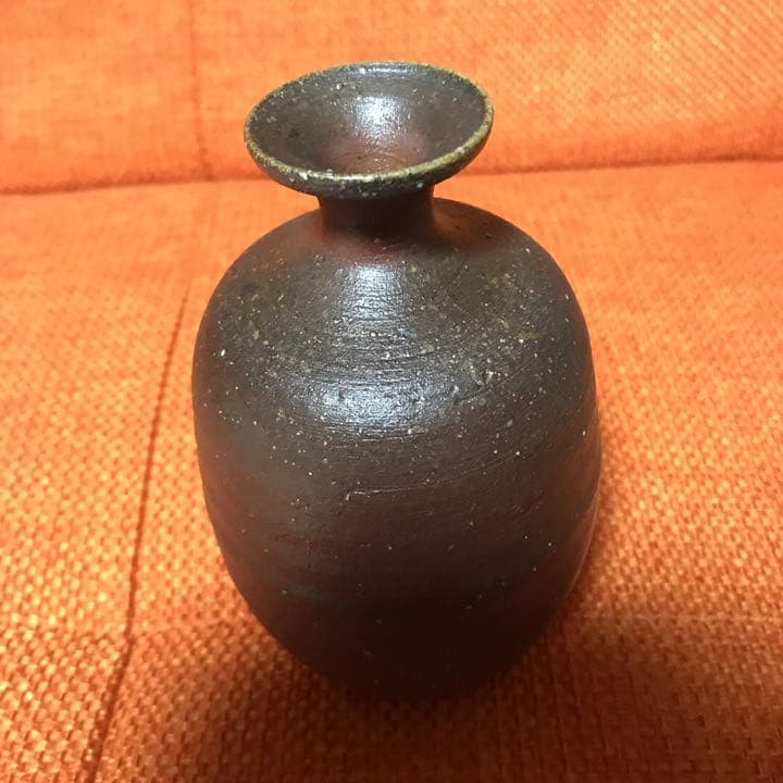 備前焼  陶古徳利とお猪口