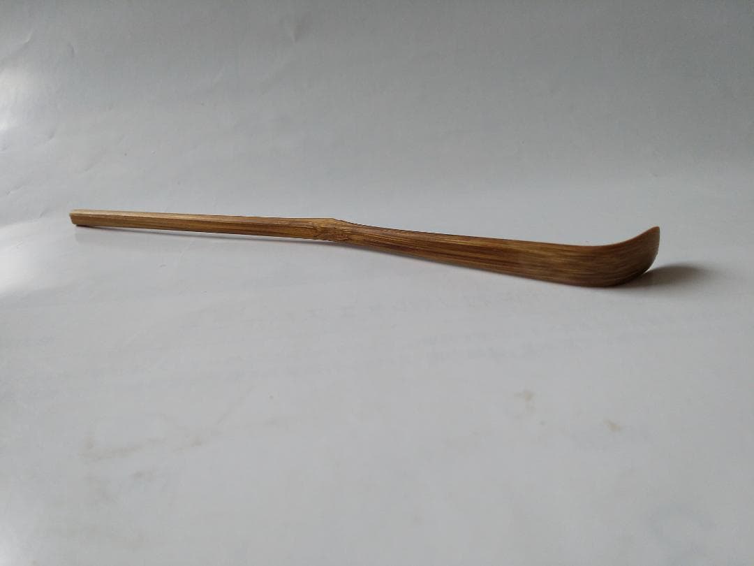 茶杓　建仁寺 竹田益州 銘『 山錦 』 共箱 茶道具 新品 未使用 です。