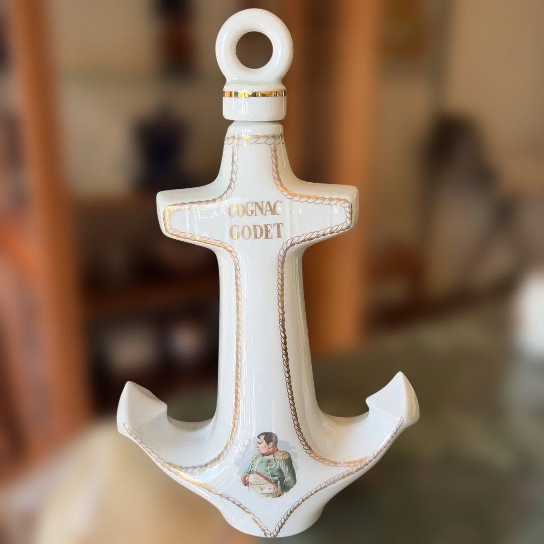 廃盤・Godetコニャック アンカー 2種・ HINE 凱旋門 ・XO 鳥 空瓶