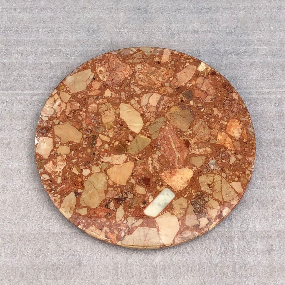 大理石 サイドテーブル コンソールテーブル 花台 猫足