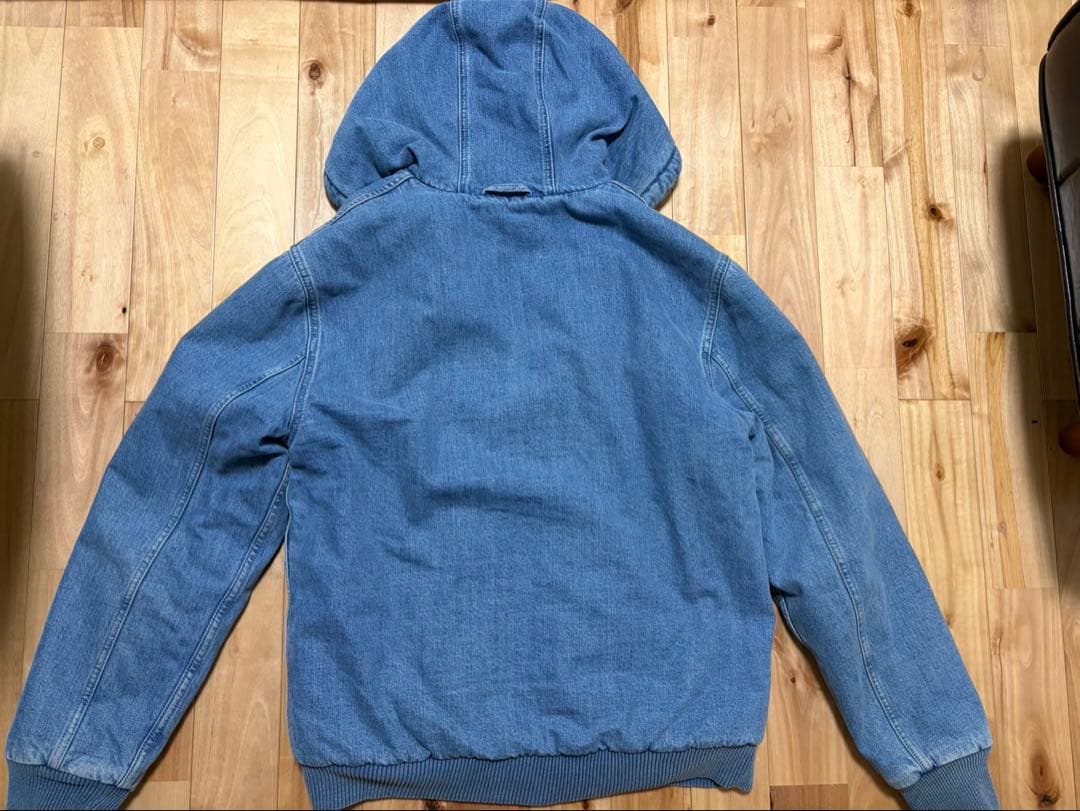 Carhartt フード付きデニムジャケット M