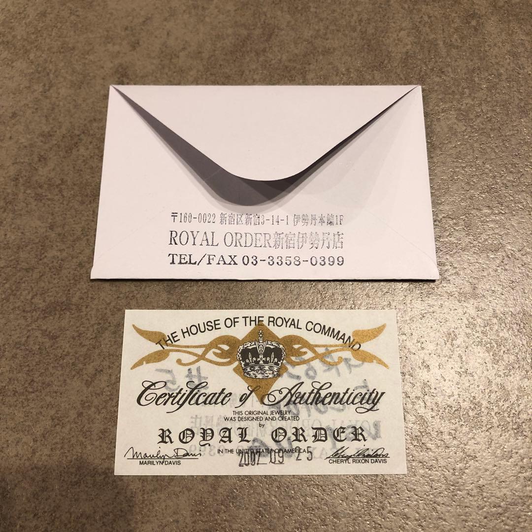  ORDERロイヤルオーダー 18K ダイヤモンドリング