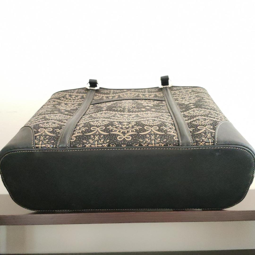 新品 印傳屋 ハンドバッグ トートバッグ プライデン 手提げ レース柄