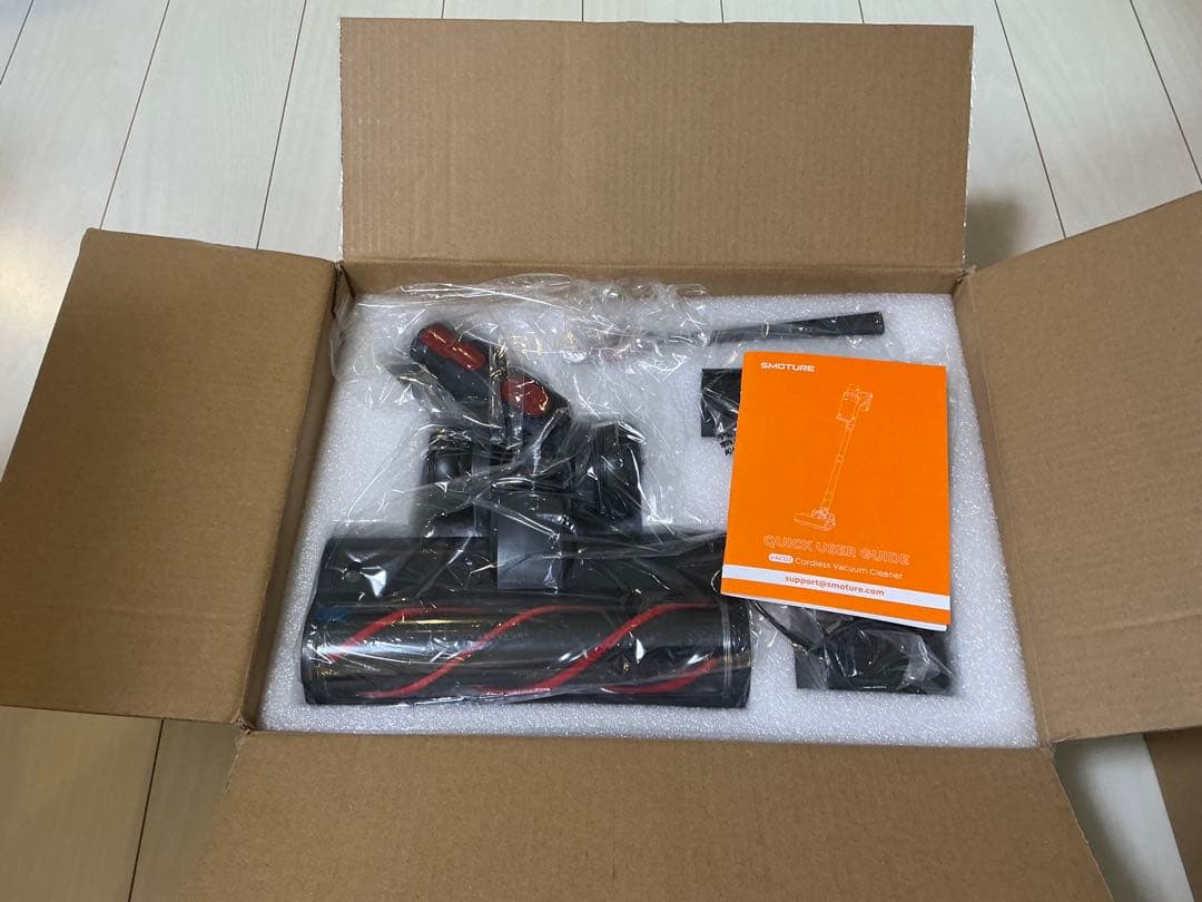 SMOTURE コードレススティッククリーナー パープル