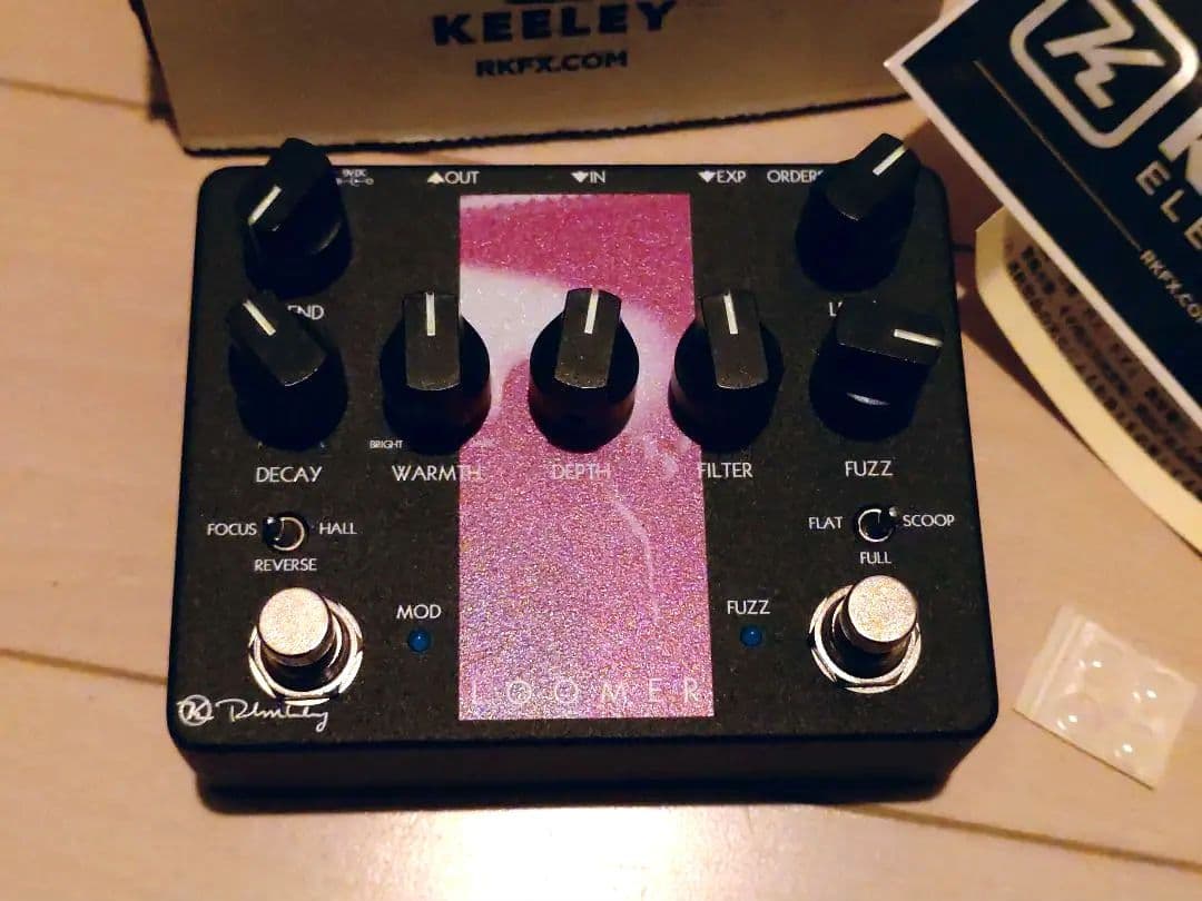 Keeley Loomer エフェクター ファズ　リバーブ