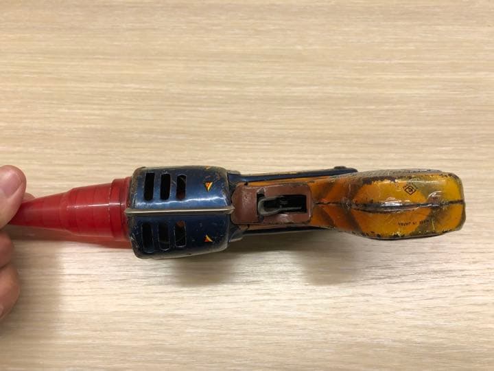 【希少】　鉄人28号 銃 ブリキ 野村トーイ　昭和レトロ