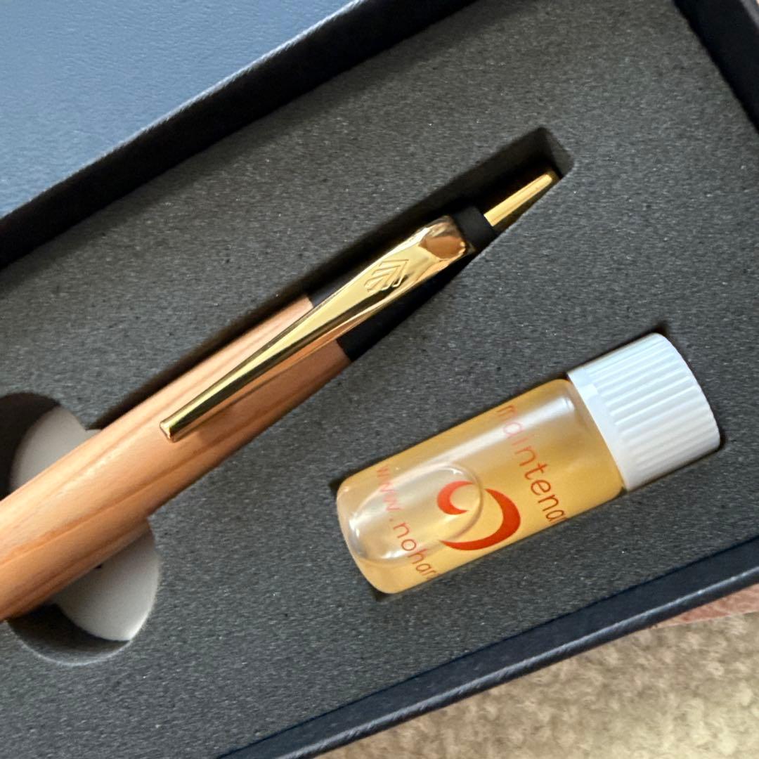 新品未使用野原工芸　屋久杉のボールペン・スタンダード