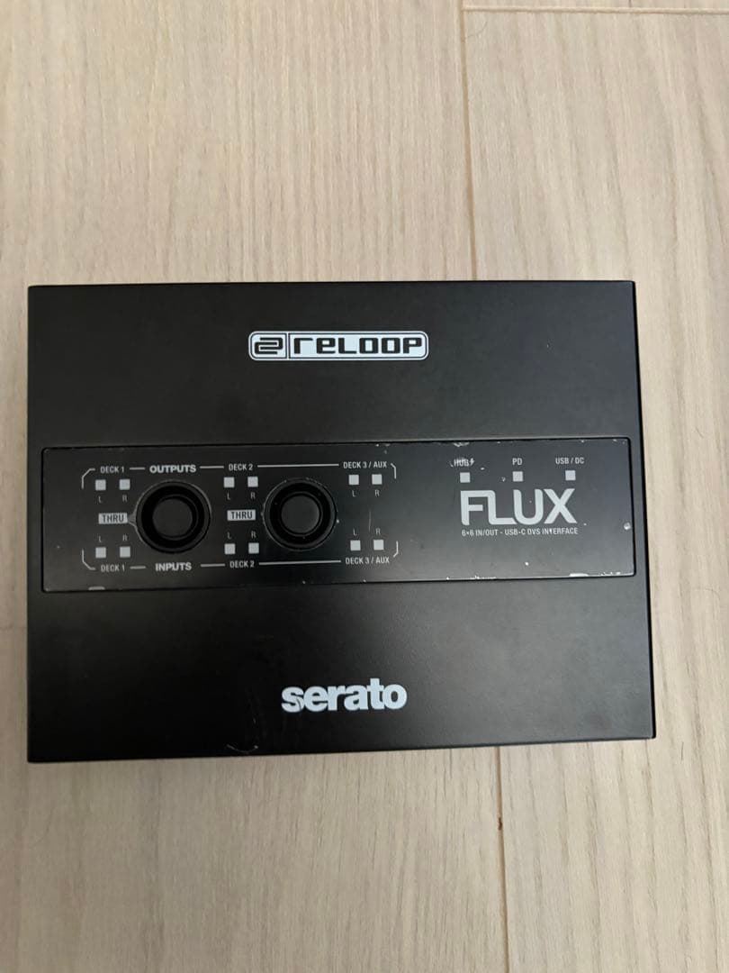 Reloop FLUX オーディオインターフェイス