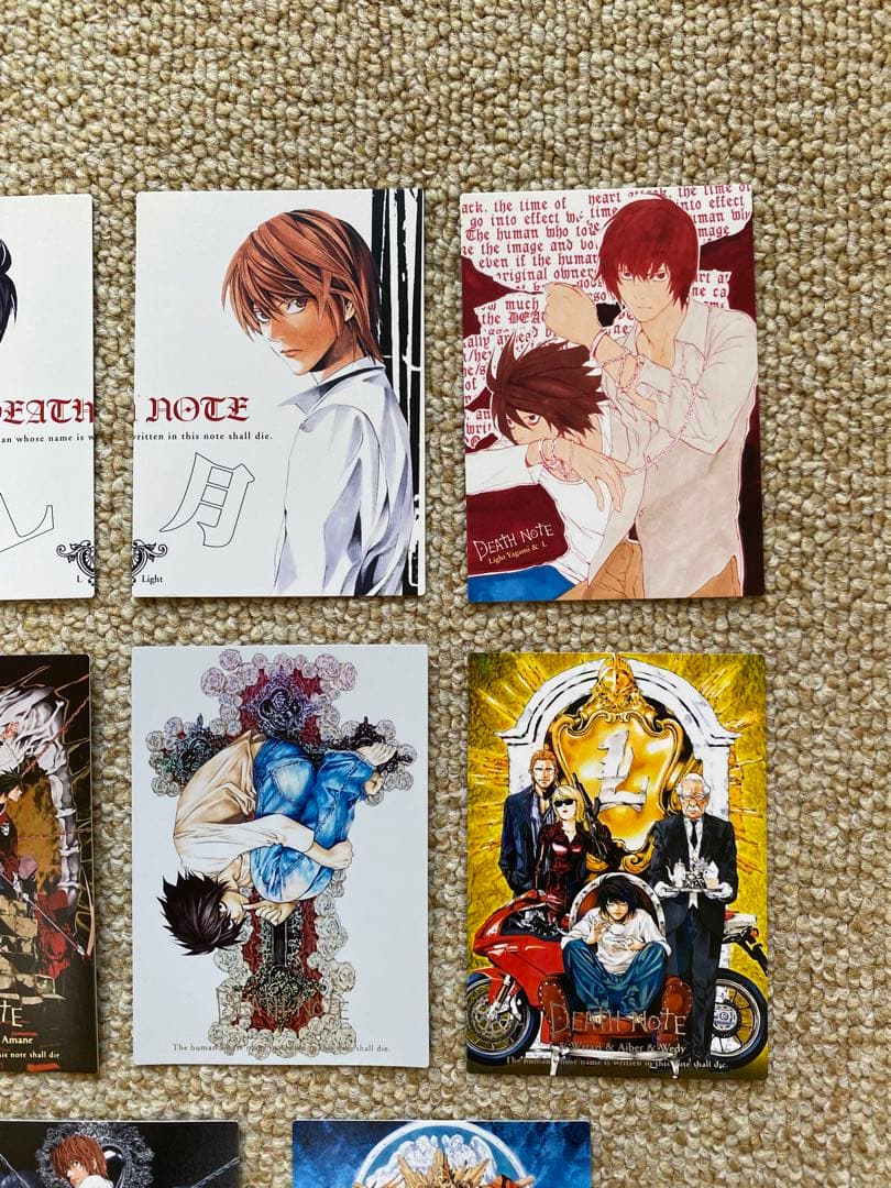 デスノート【レア】Ｌ！カード！夜神月！シークレット！ワタリ！入手困難！ジャンプ！