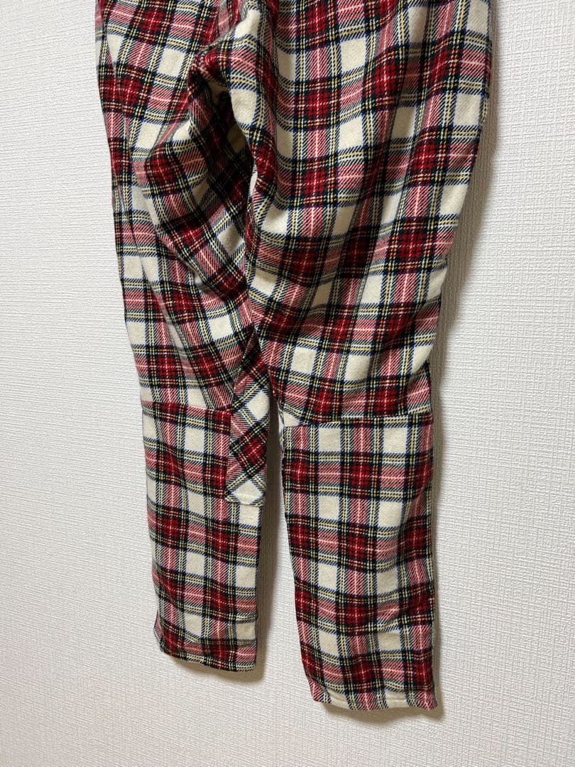GOMME HOMM ゴムオム チェックジョッパーズパンツ ボンテージ