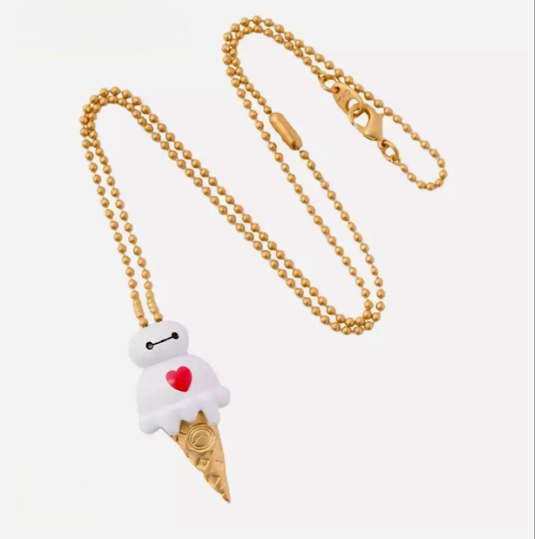 Q-pot キューポット　ベイマックス　ネックレス ダブルアイスクリーム