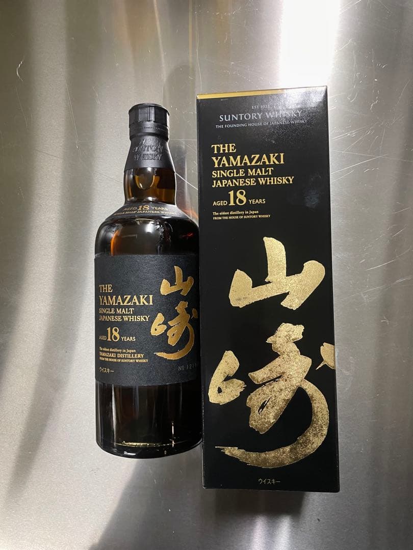 サントリー　山崎 18年 シングルモルトウイスキー 700ml 1本