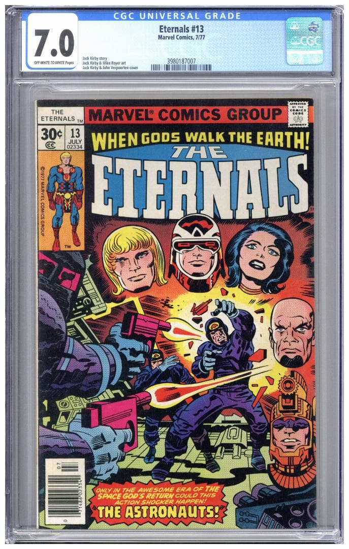 アメコミリーフ Eternals #13 CGC 7.0