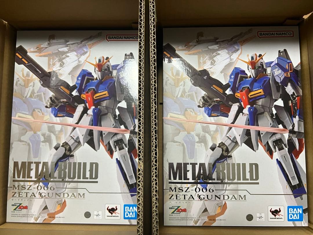 L BUILD メタルビルド ゼータガンダム Zガンダム 2個セット