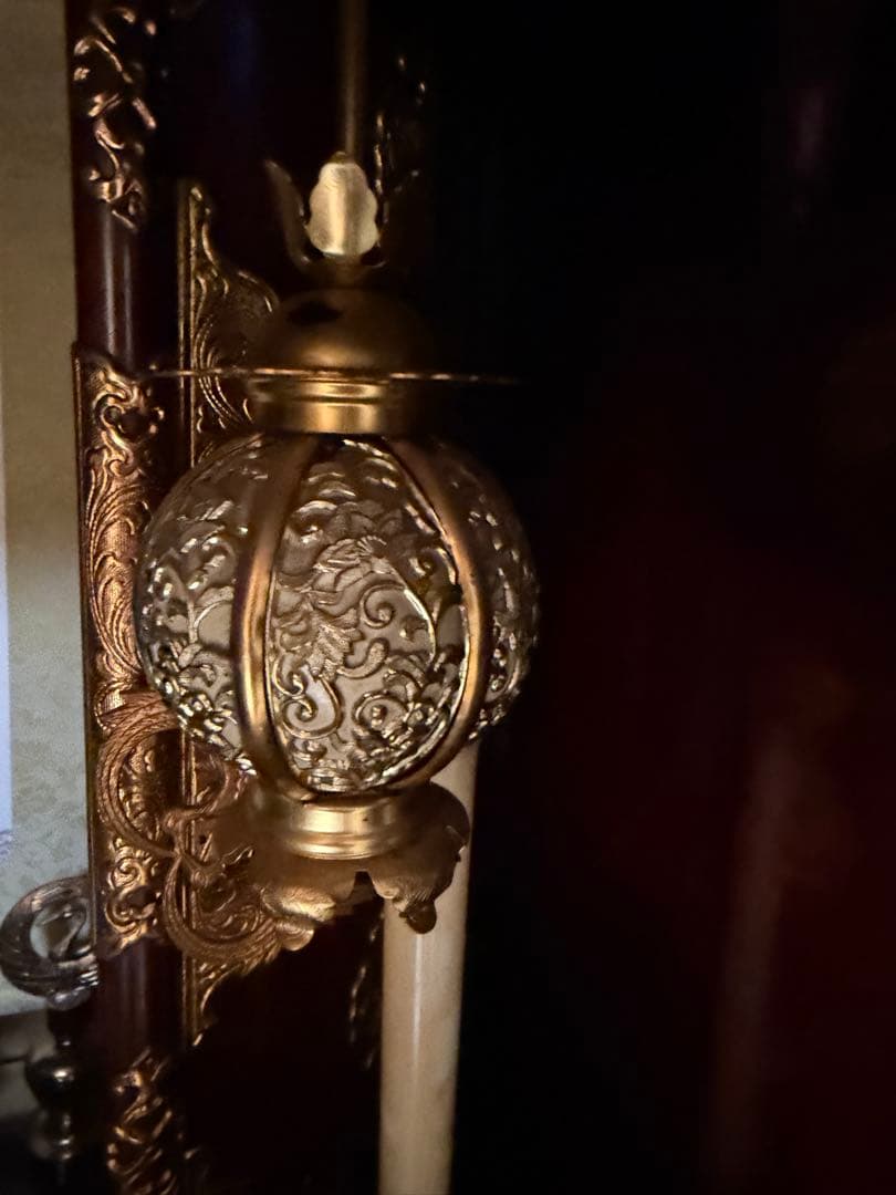 90万円前後？総無垢シタン？巨大家具調仏壇 最高級 中古品最終赤字大処分　創価