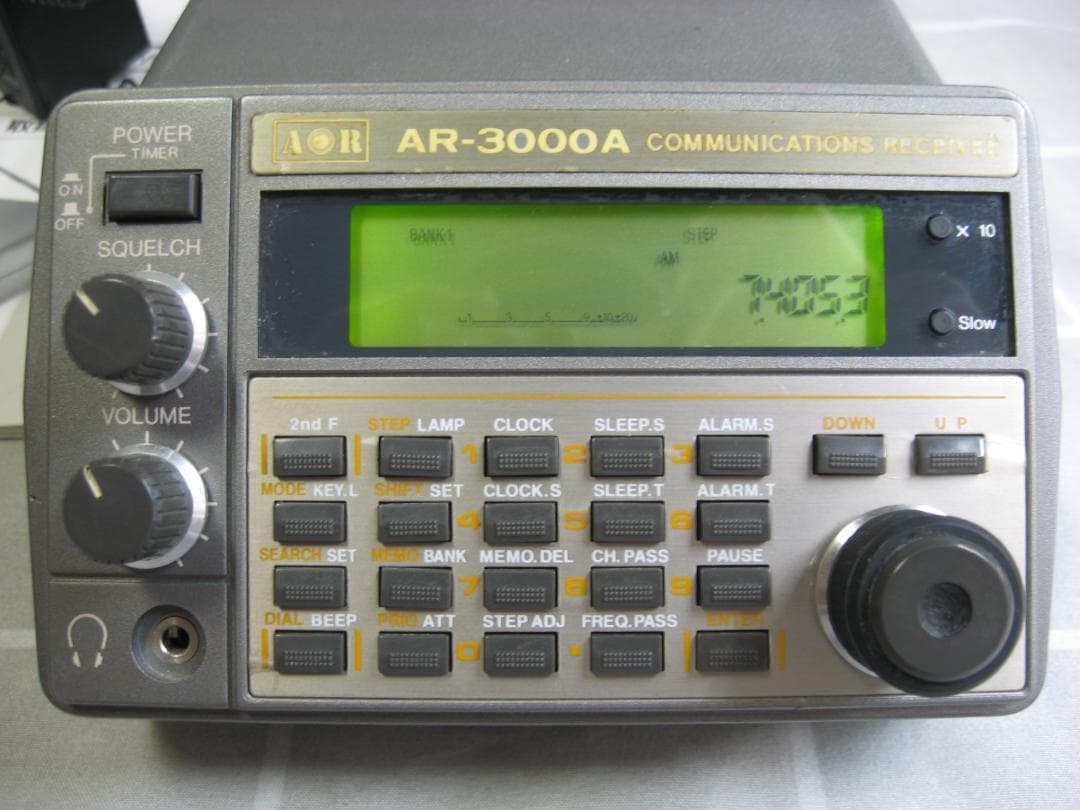 AOR AR-3000A 広帯域受信機 ワイドレシーバー 動作品
