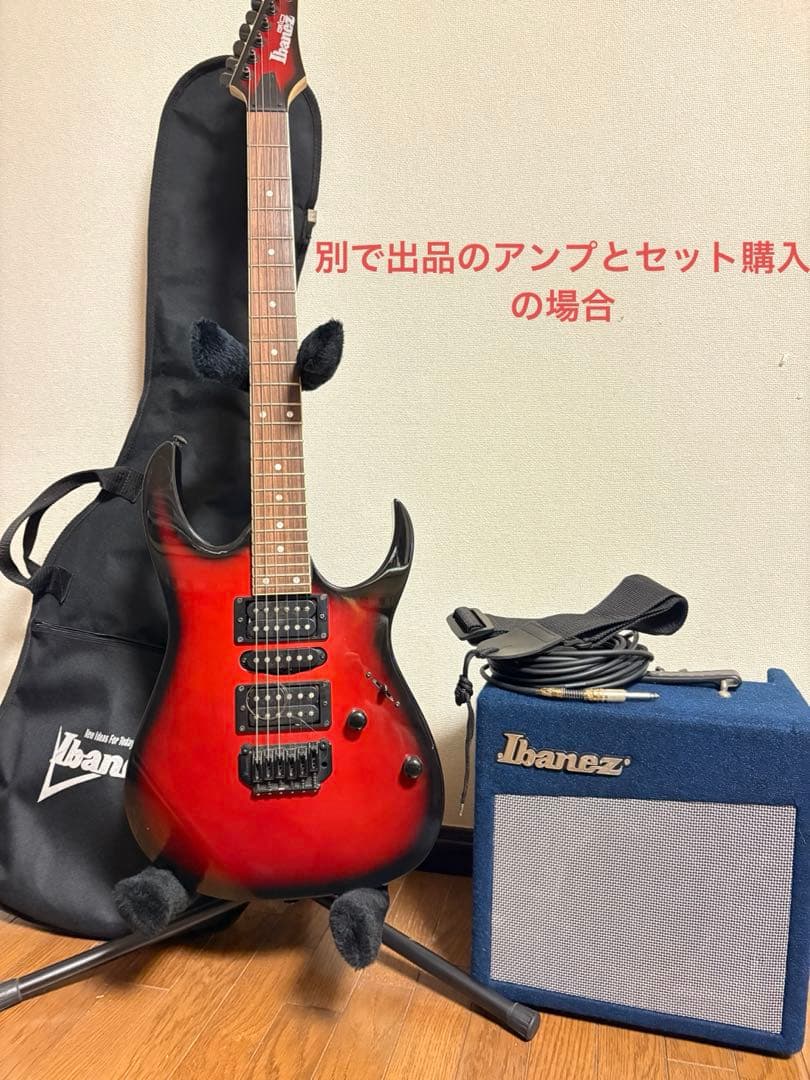 Ibanez GIO Electric Guitar カバー　スタンドセット