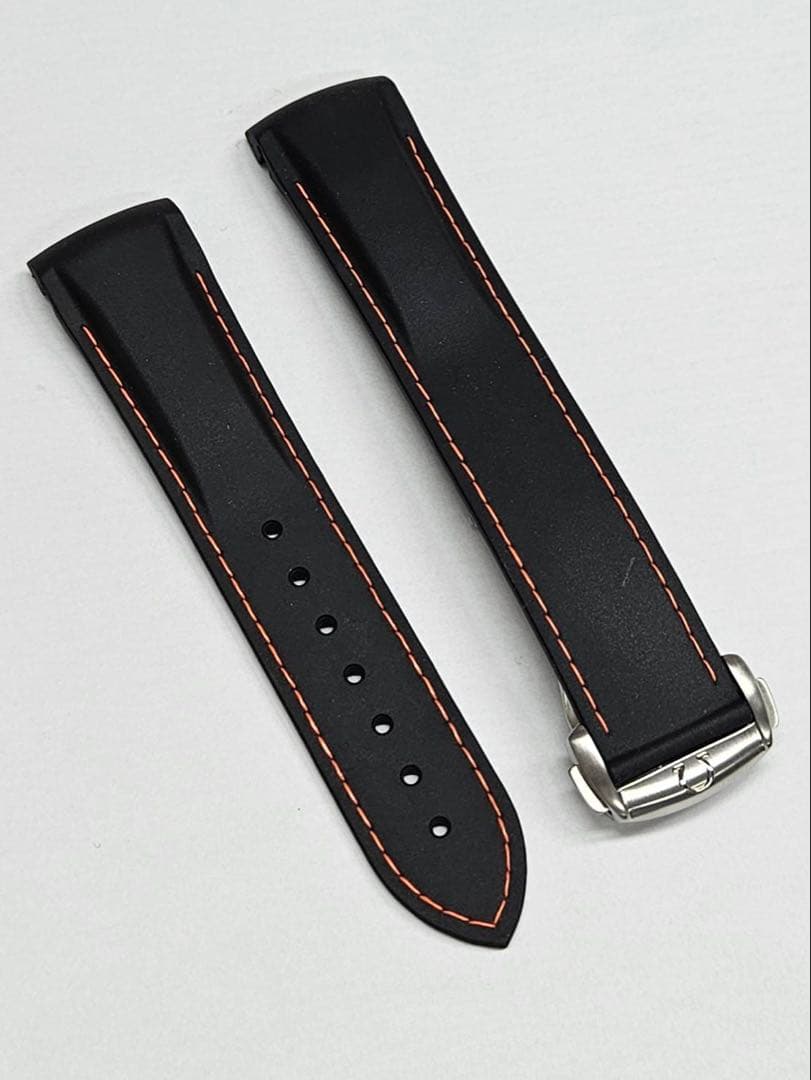 お値下げ オメガ 純正 Dバックル ラバーベルト 20mm