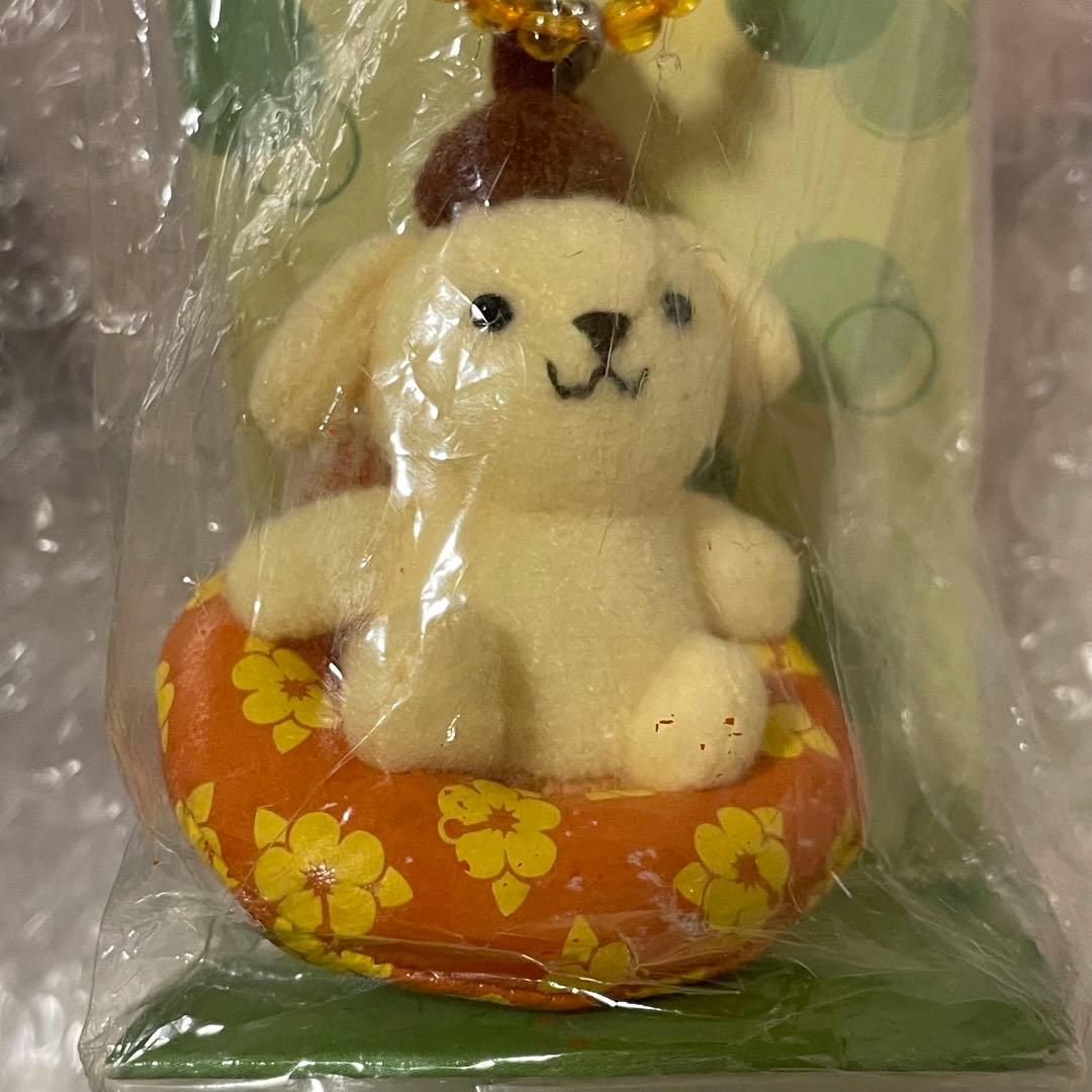 激レア サンリオ ポムポムプリン うきわ マスコット ストラップ