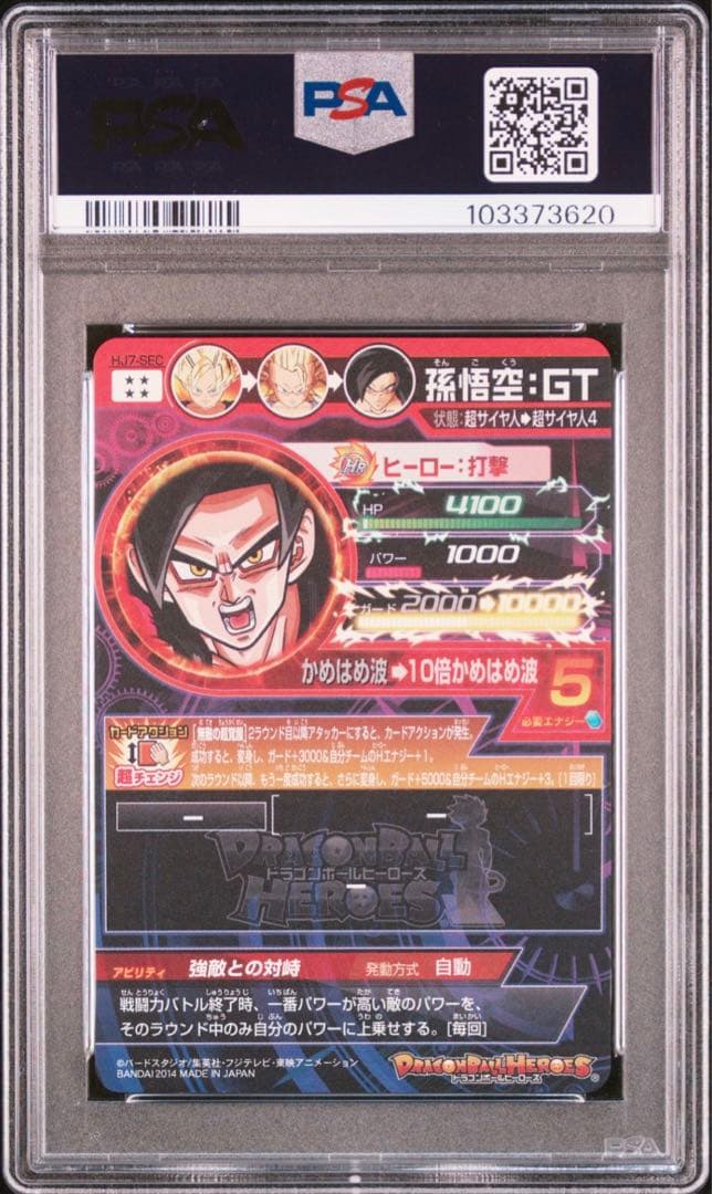 HJ7-SEC 孫悟空：GT PSA10