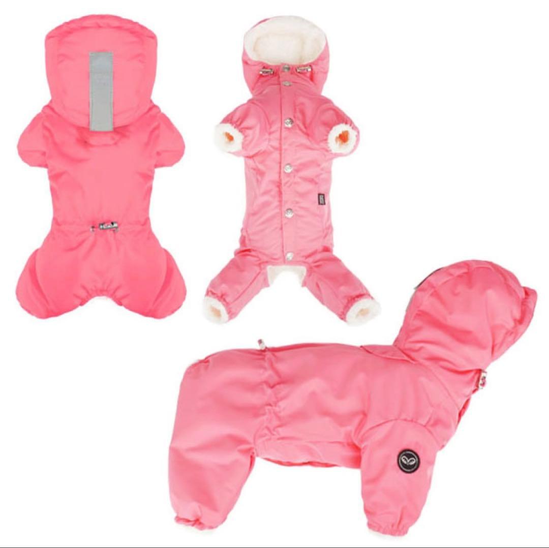 Puppy Angelパピーエンジェル フード付きオーバーオール女の子用ML