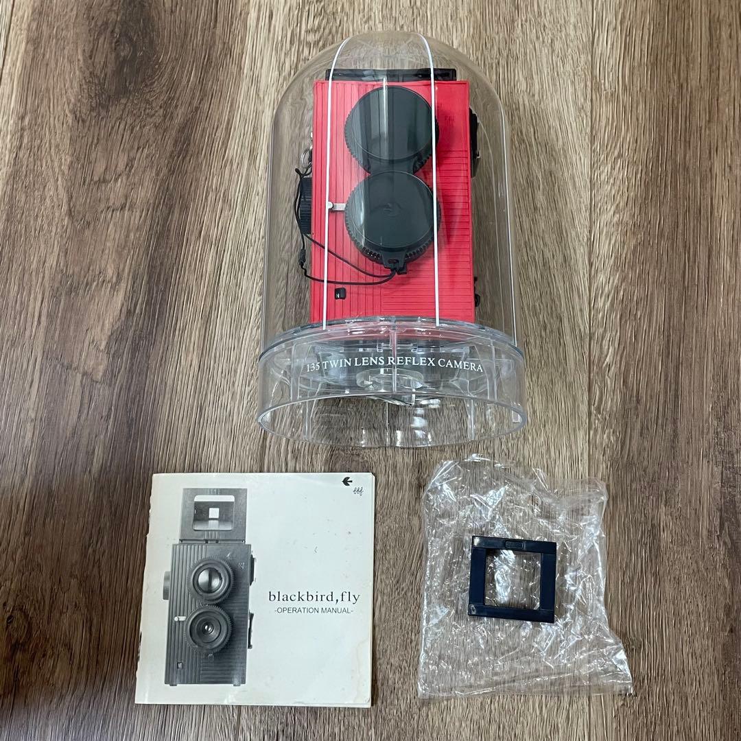 BLACKBIRD FLY レッド トイカメラ パワーショベル