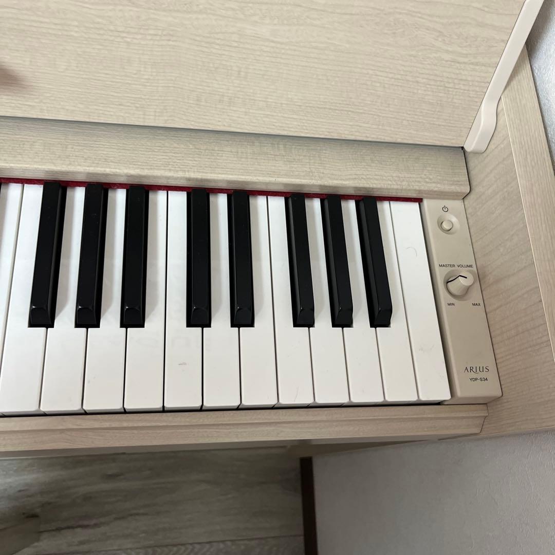 Yamaha 88鍵 ホワイト電子ピアノ