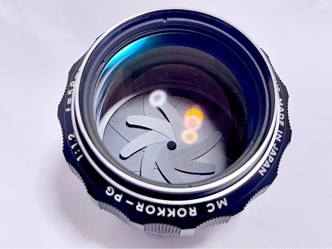 レンズ(単焦点) MINOLTA MC ROKKOR-PG F1.2 58mm