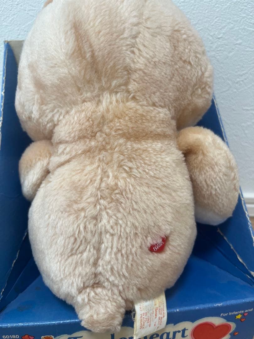 【箱付き】ケアベア　テンダーハートベア　ビンテージぬいぐるみ