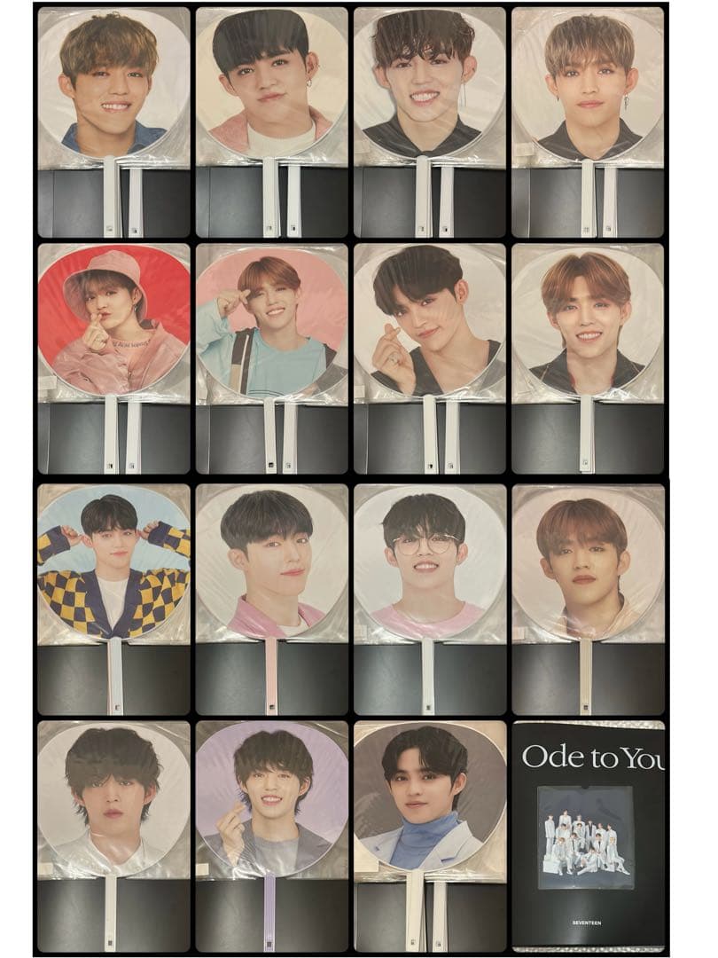 エスクプス うちわ まとめ売り レア CARAT SEVENTEEN