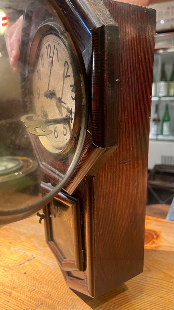 SEIKOSHA 八角形ゼンマイ時計