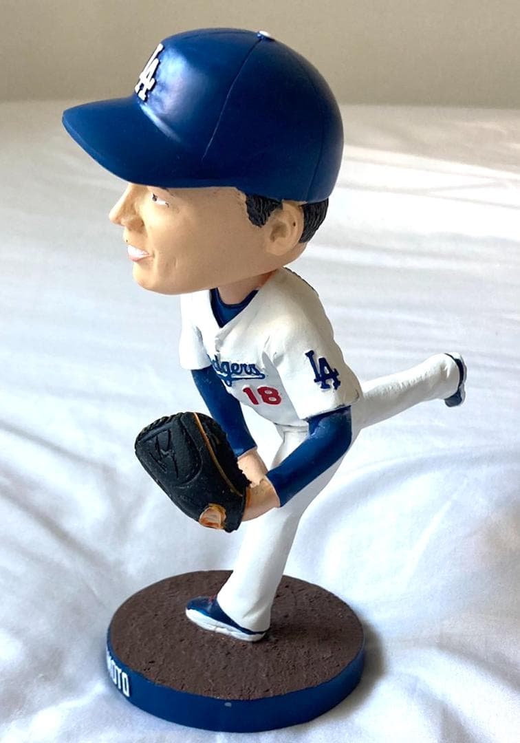 【球場限定】山本由伸 バブルヘッド 2024年6月13日 ボブルヘッド<本物>