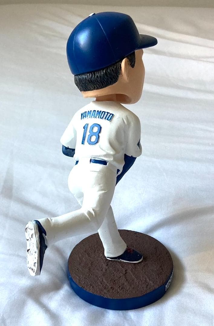 【球場限定】山本由伸 バブルヘッド 2024年6月13日 ボブルヘッド<本物>
